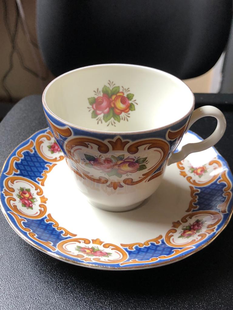 Royal Winton Marigold Thee-/Koffiekopje met Schotel, Ophalen of Verzenden