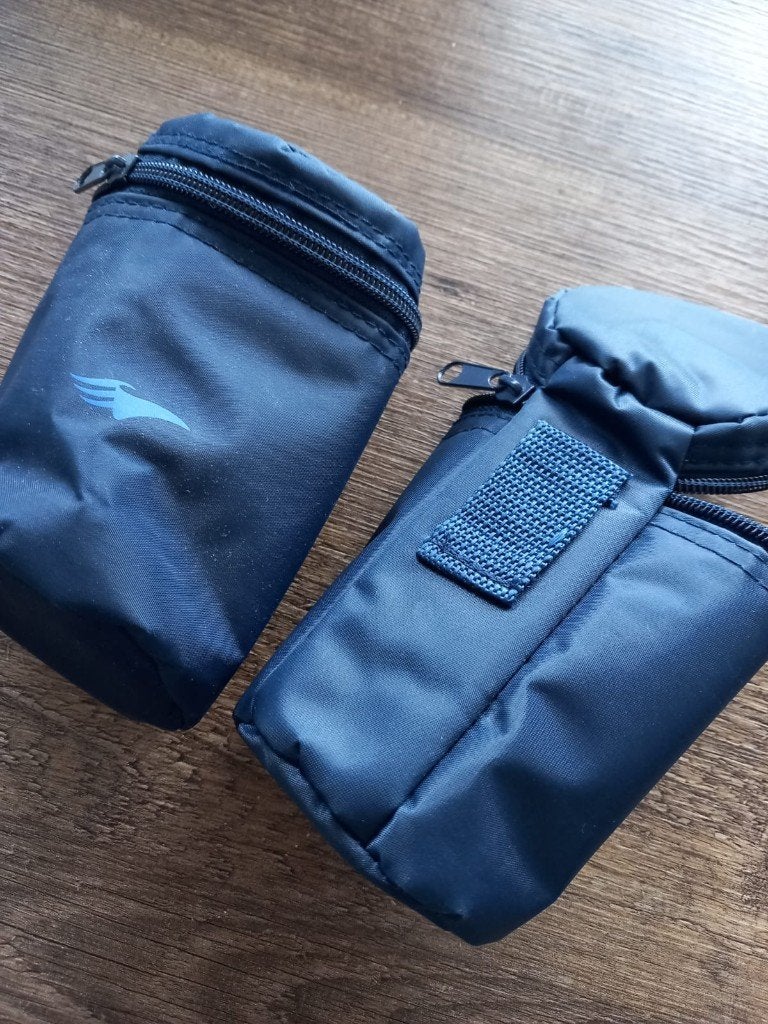 Twee blikjeshouders. Om blikjes koel te houden, Huis en Inrichting, Ophalen of Verzenden, Gebruikt