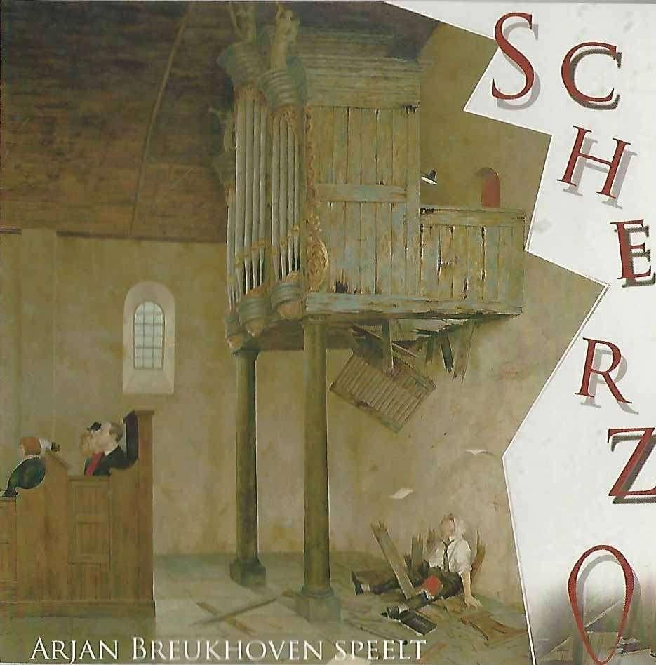 OrgelCD: Arjan Breukhoven - Speelt Scherzo, Ophalen of Verzenden, Zo goed als nieuw, Koren of Klassiek