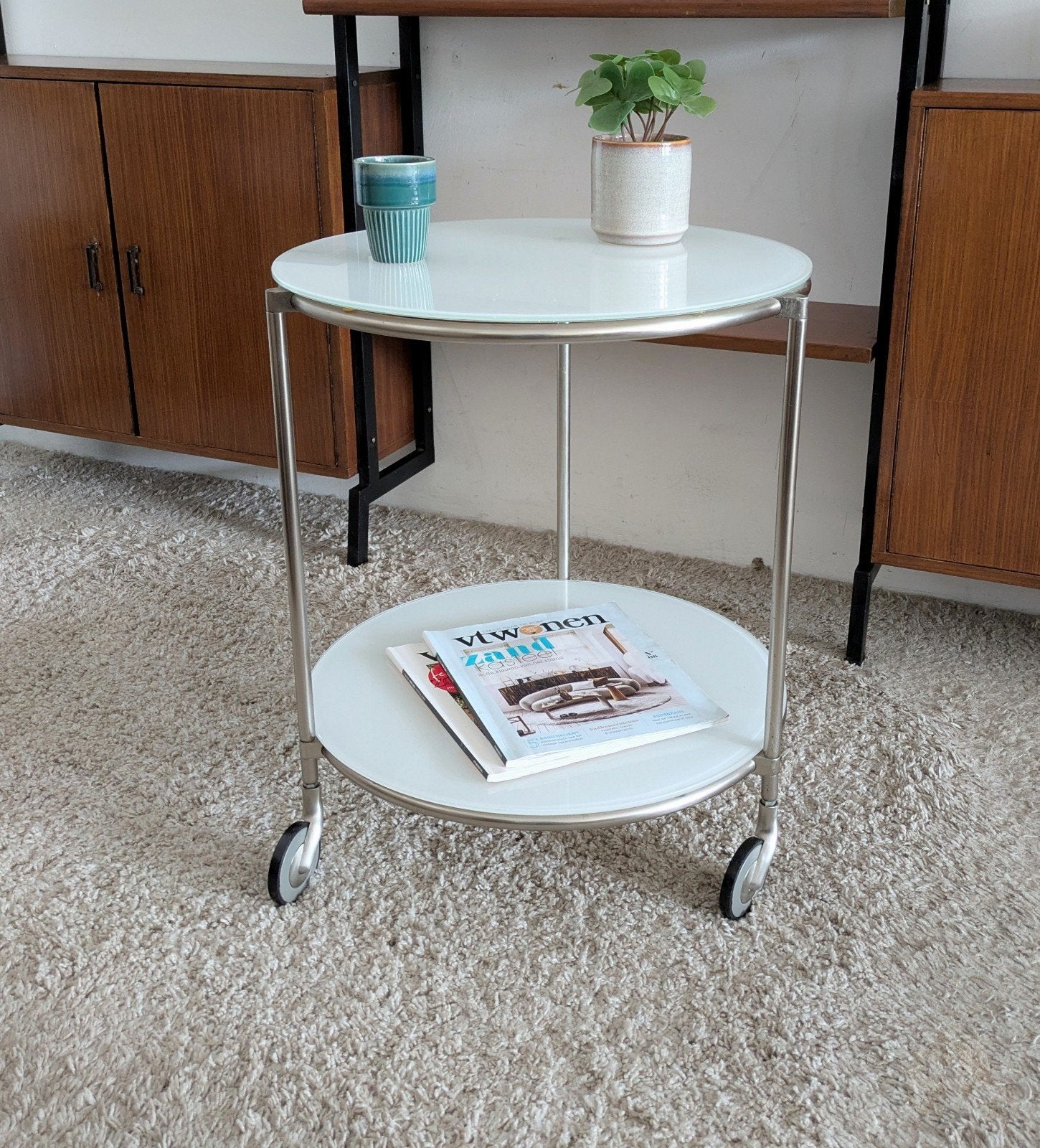 Vintage Ikea trolley, Verzamelen, Ophalen, Huis en Inrichting