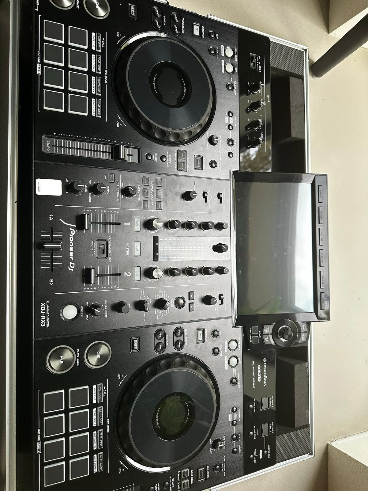 Pioneer XDJ-RX3 + flightcase & koptelefoon, Ophalen, Zo goed als nieuw, Dj-set, Pioneer