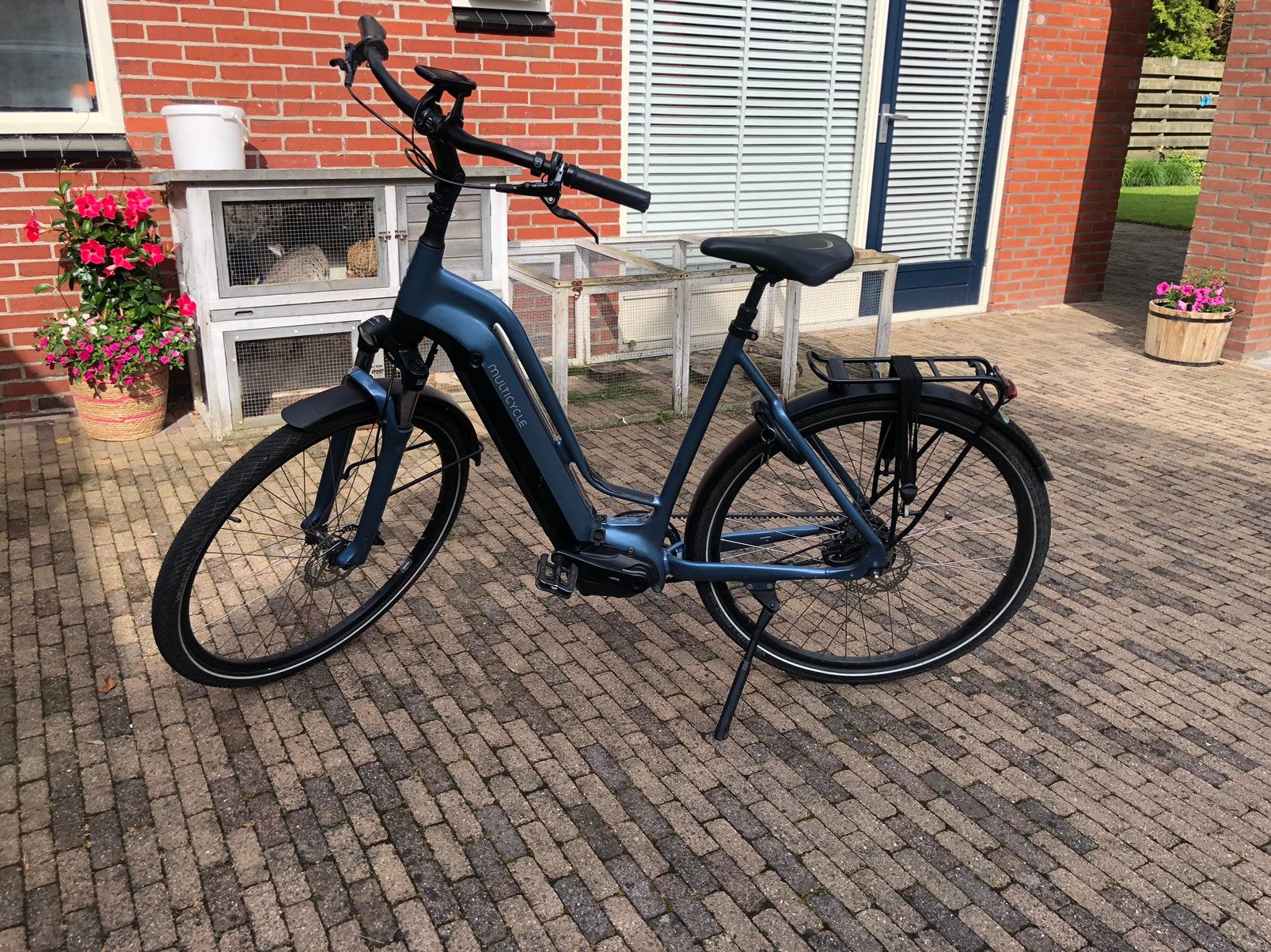 Setje electriche fietsen mt 57 Multicycle, Fietsen en Brommers, Zo goed als nieuw, 50 km per accu of meer, 55 tot 59 cm, Ophalen