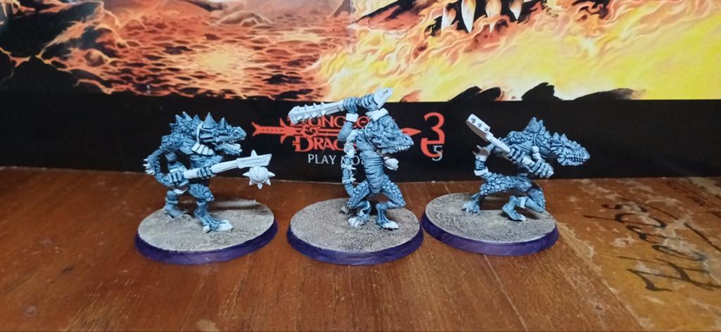 Kroxigor Metaal - Warhammer Fantasy Lizardmen, Ophalen of Verzenden