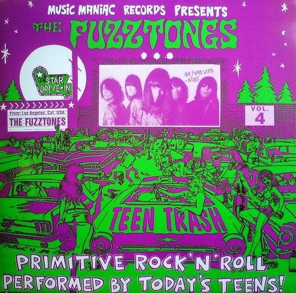 the fuzztones/teen trash vol.4-garage/punk/psych-ZELDZAAM, Verzenden, Gebruikt, 12 inch, Alternative