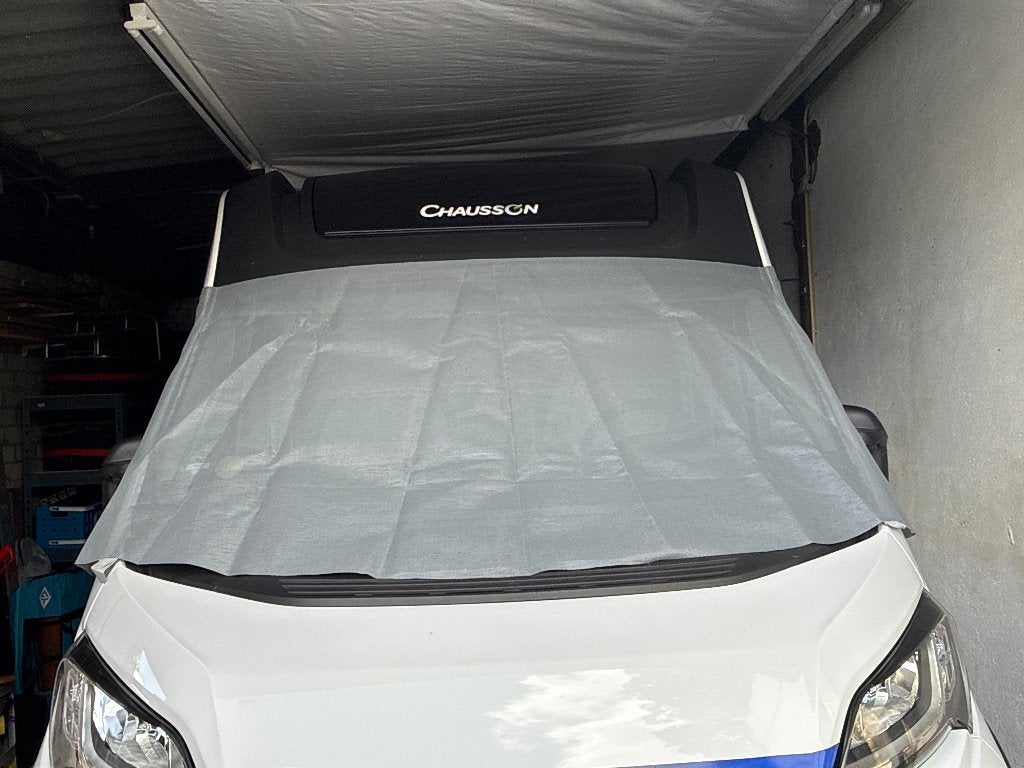 Hindermann Screen II zonnescherm - Fiat Ducato, Caravans en Kamperen, Camper-accessoires, Ophalen, Zo goed als nieuw