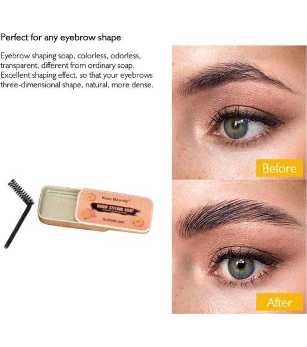 Nieuwe set voor het stylen van je wenkbrauwen., Nieuw, Ophalen of Verzenden, Make-up, Overige kleuren