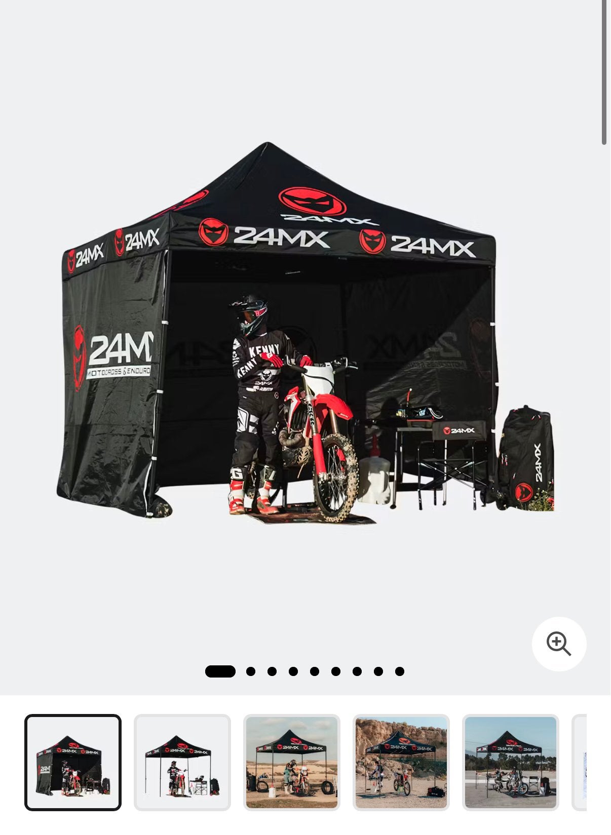 24mx - partytent - 3 x 3 - easyup, Tuin en Terras, Ophalen, Gebruikt, Opvouwbaar, Partytent