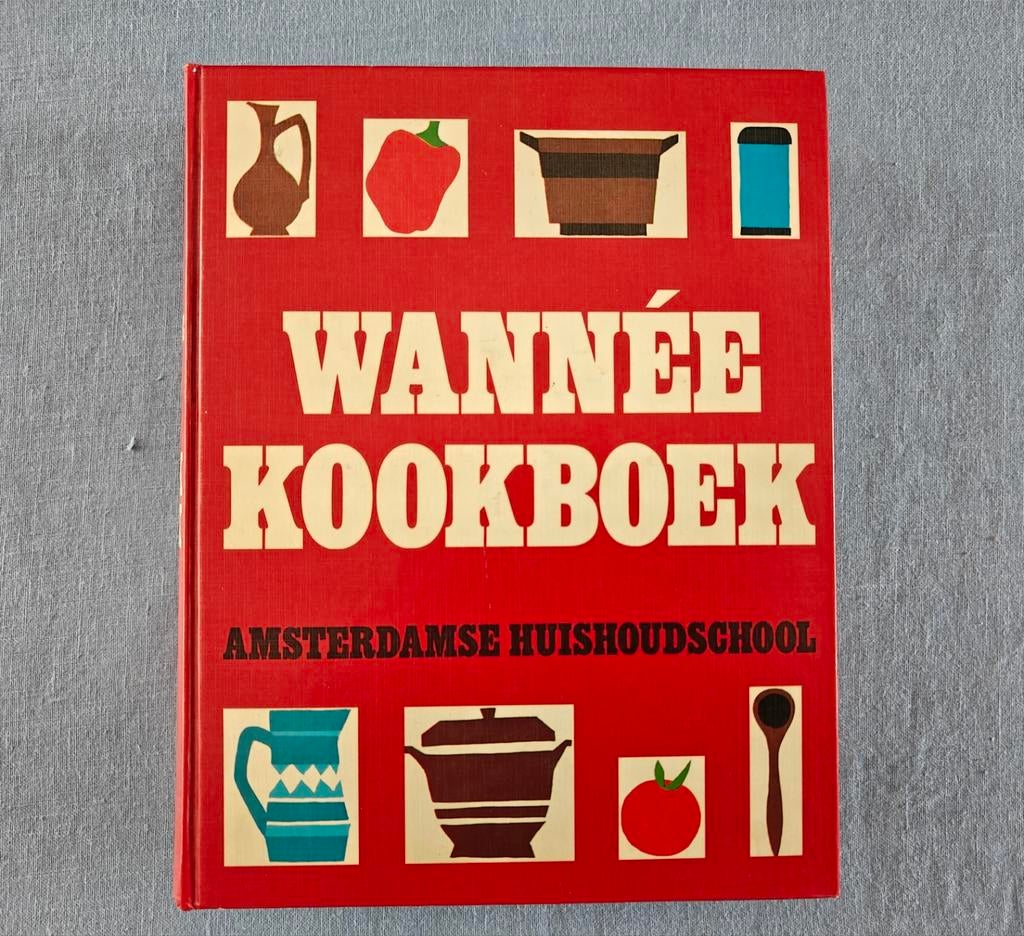 Wannée kookboek Amsterdamse huishoudschool, Ophalen of Verzenden, Zo goed als nieuw, Nederland en België