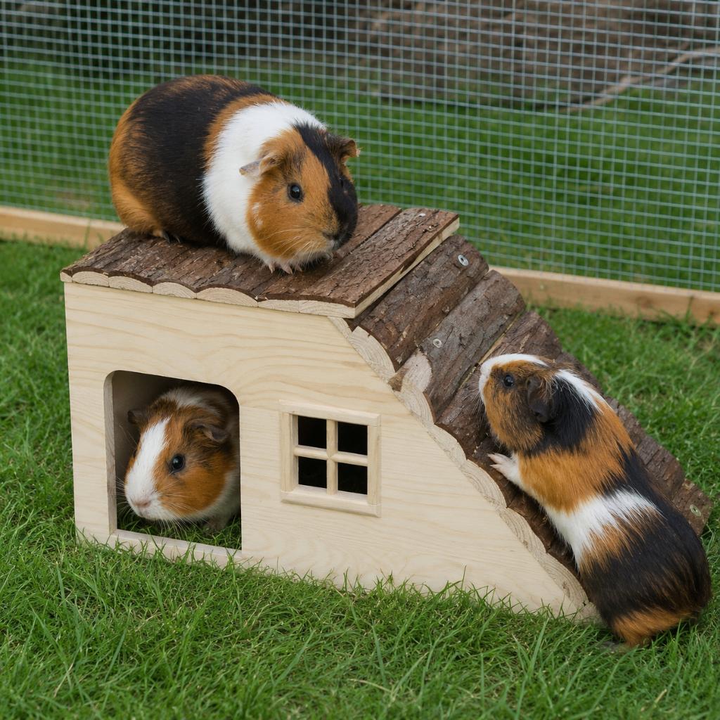 Speelhuis Ramses voor Cavia's en konijnen NIEUW, Groningen, Overige typen, Nieuw, Ophalen of Verzenden