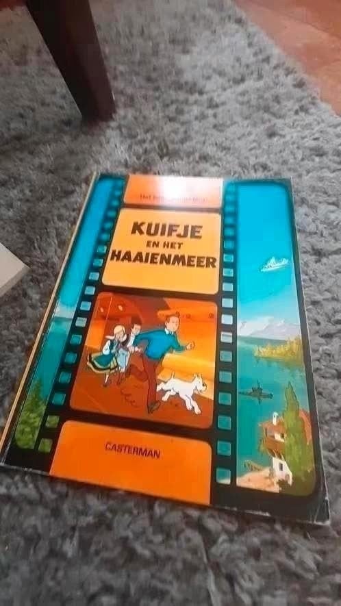 Kuifje en het Haaienmeer - Stripboek Casterman, Eén stripboek, Ophalen of Verzenden, Gelezen, Hergé