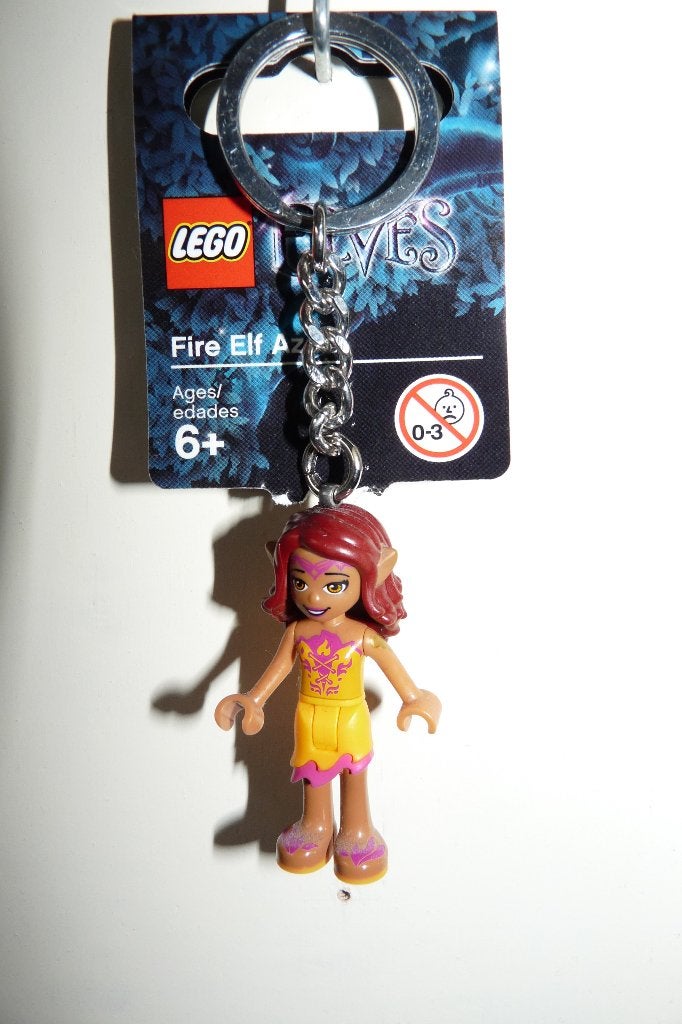 nieuw Lego sleutelhanger 853560 Elves – Azari de vuurelf, Ophalen of Verzenden, Nieuw, Sleutelhanger, Lego