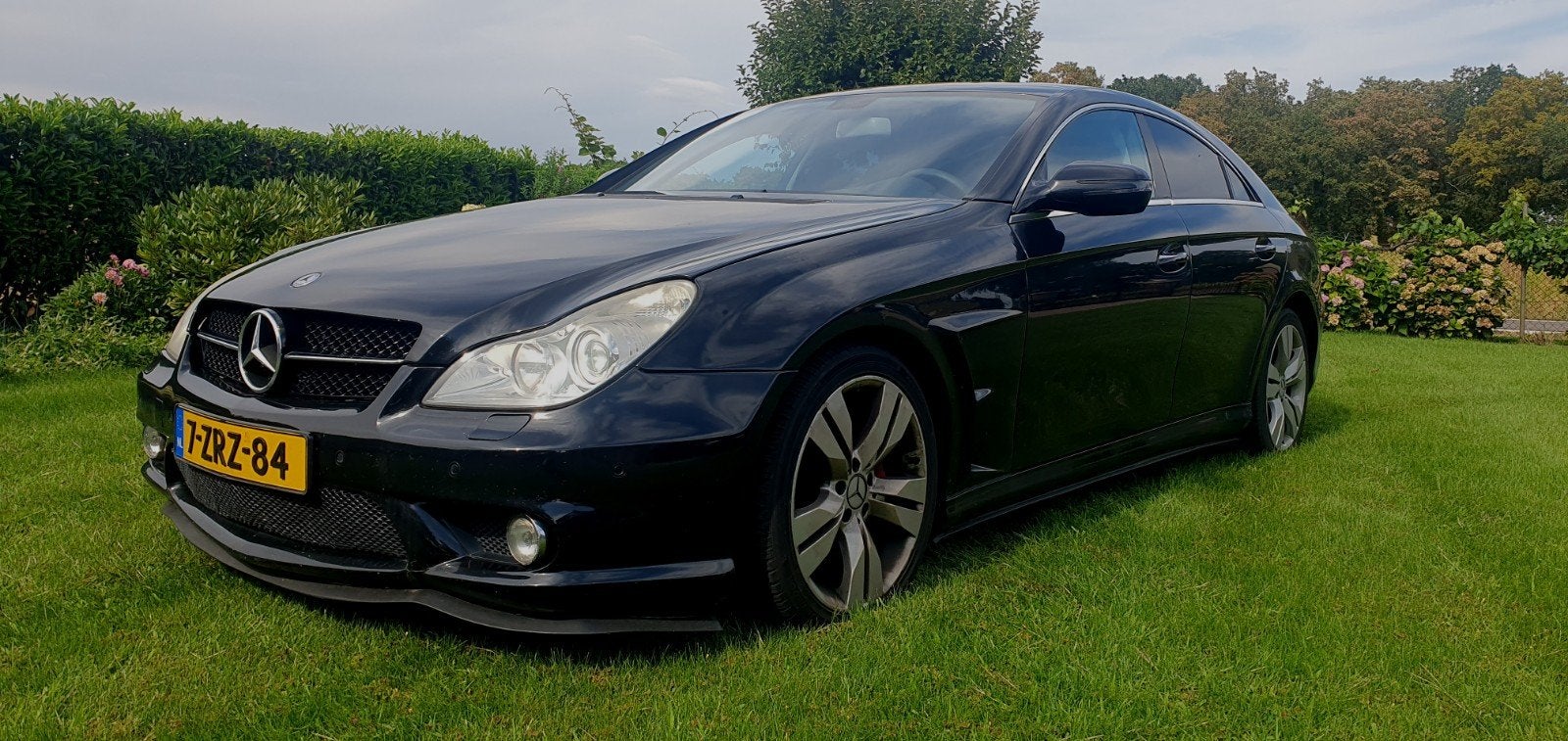 Mercedes-Benz CLS 5.5 Cls500 AUT 2008 Zwart, Auto's, Automaat, 5461 cc, Achterwielaandrijving, 8 cilinders