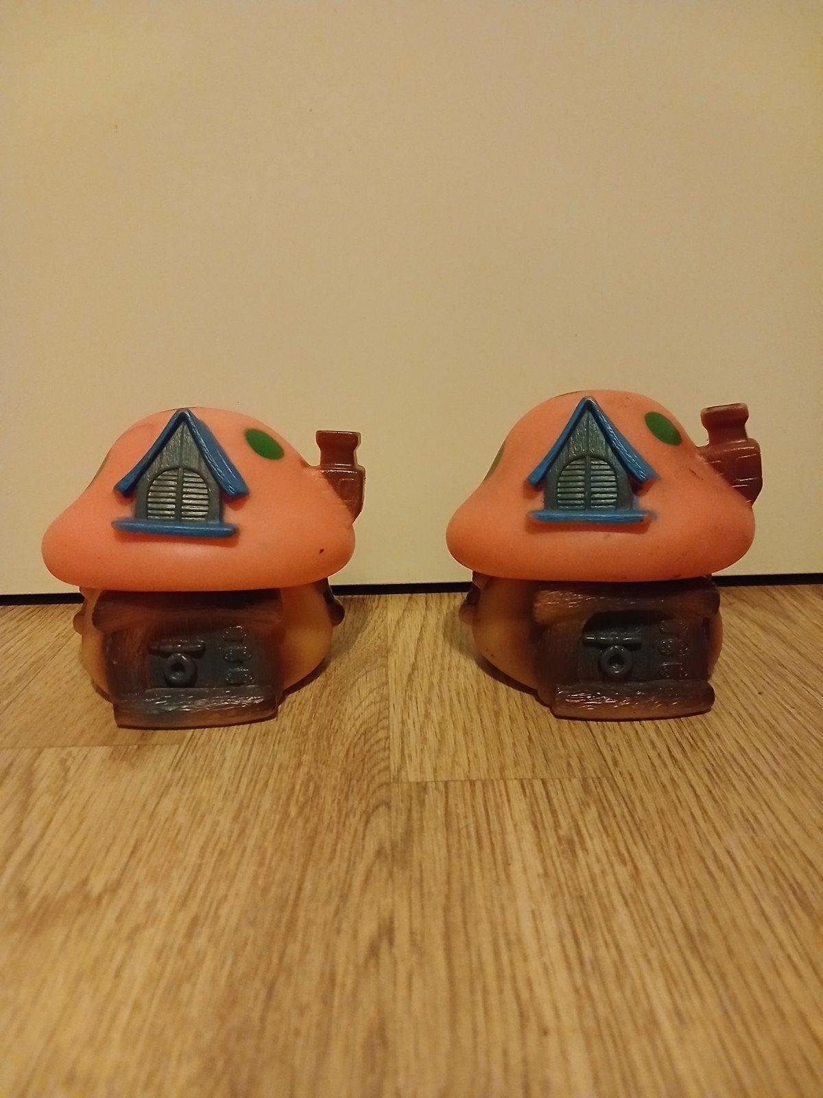 Set van 2 paddenstoel spaarpotten, Ophalen of Verzenden, Gebruikt
