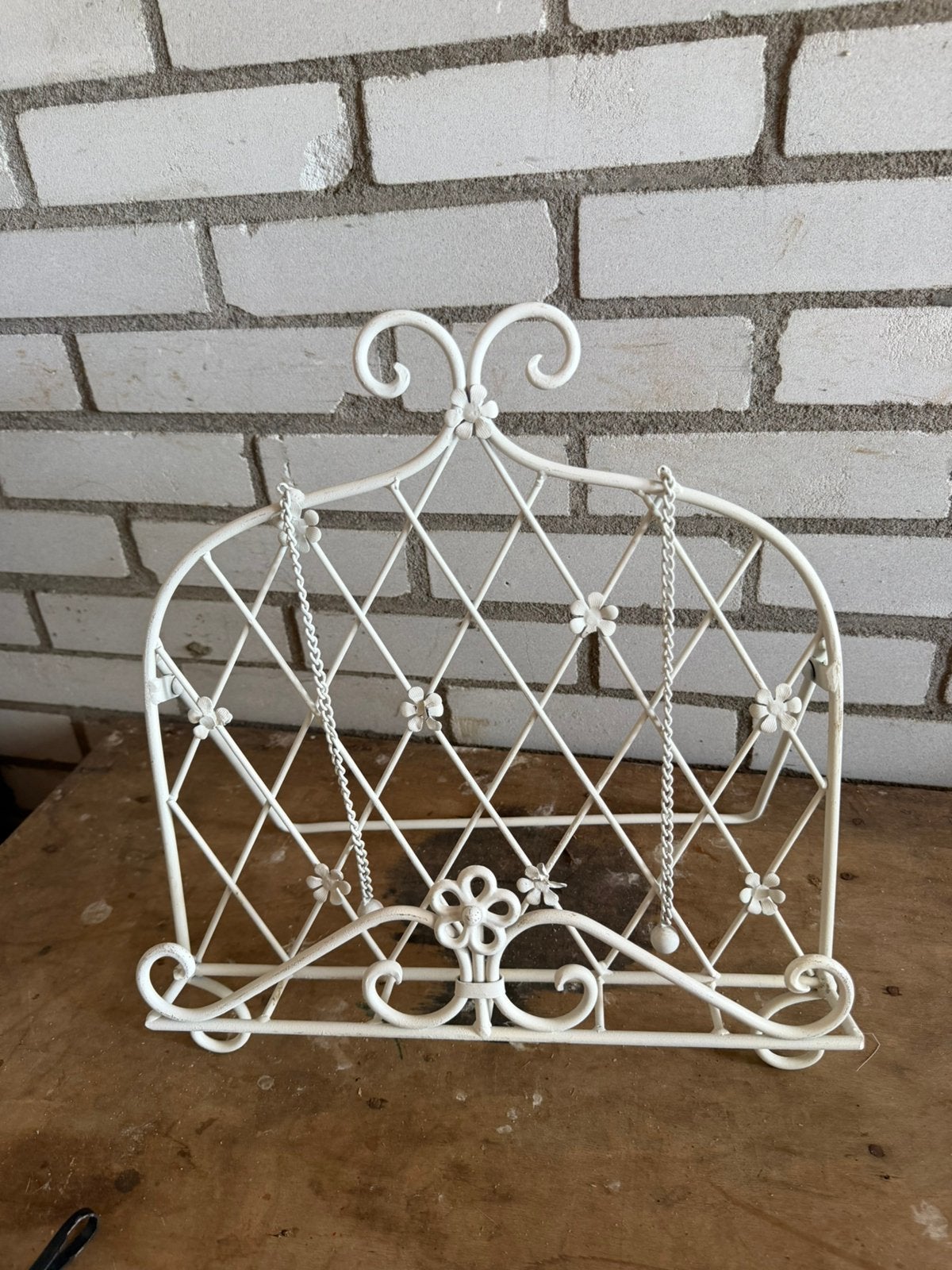 Brocante kookboekstandaard, Ophalen of Verzenden