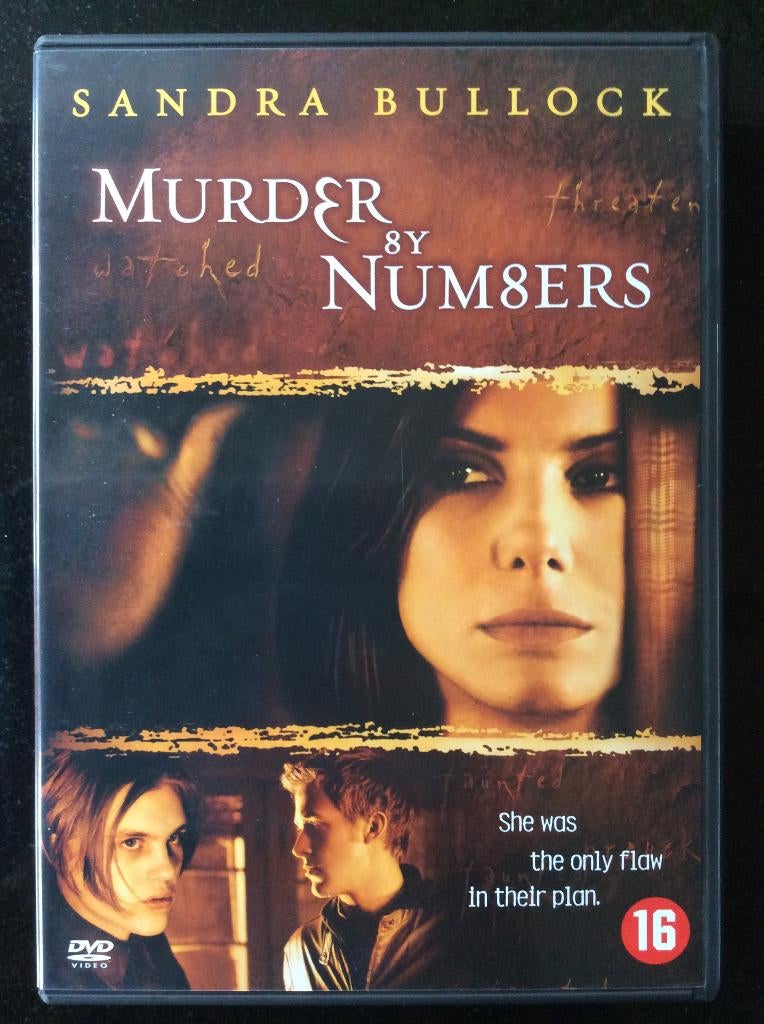 Murder By Numbers DVD, Vanaf 16 jaar, Ophalen of Verzenden, Zo goed als nieuw, Overige genres