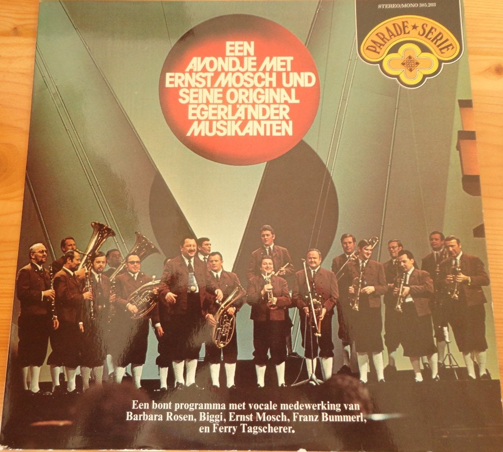 Een avondje met Ernst Mosch & E.V.A. (LP), Ophalen of Verzenden, Gebruikt, 12 inch, Overige typen