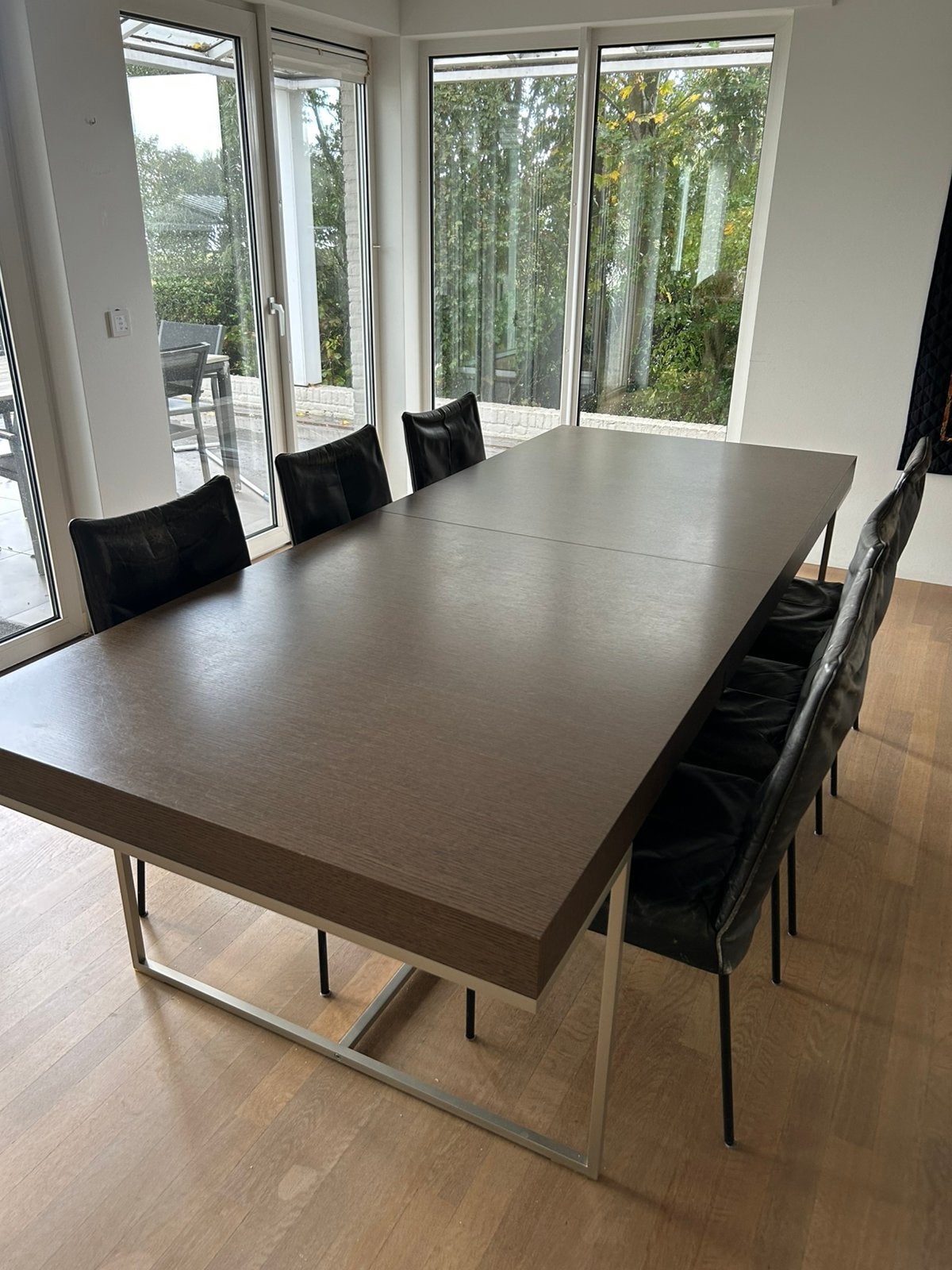 MONTIS designer stoelen van Gijs Papavoine 6 stuks, Huis en Inrichting, Ophalen, Gebruikt, Zwart, Leer