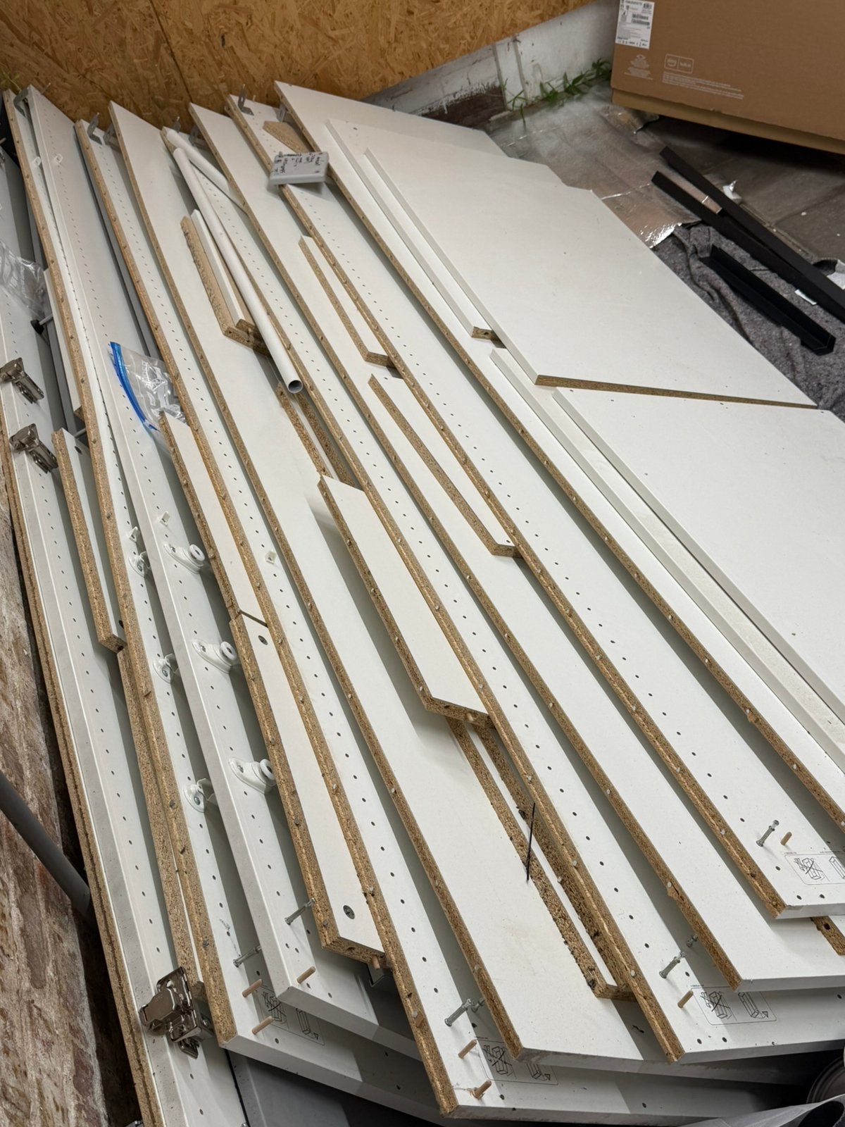 Ikea Pax kast, Ophalen, Gebruikt