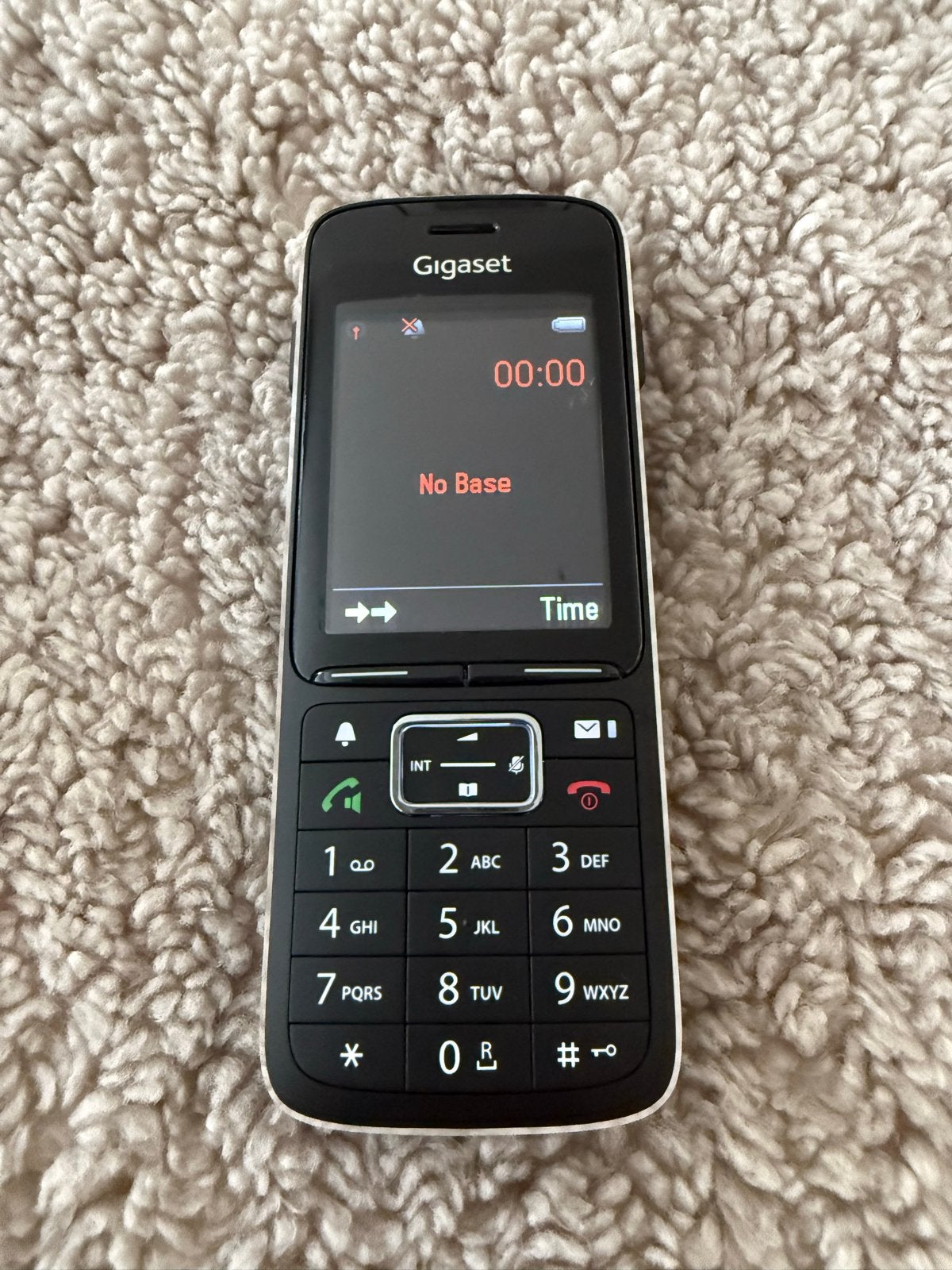 Gigaset SL450H DECT Draadloze Telefoon - Zwart/Zilver, Ophalen of Verzenden, Zo goed als nieuw, 1 handset, Stralingsarm
