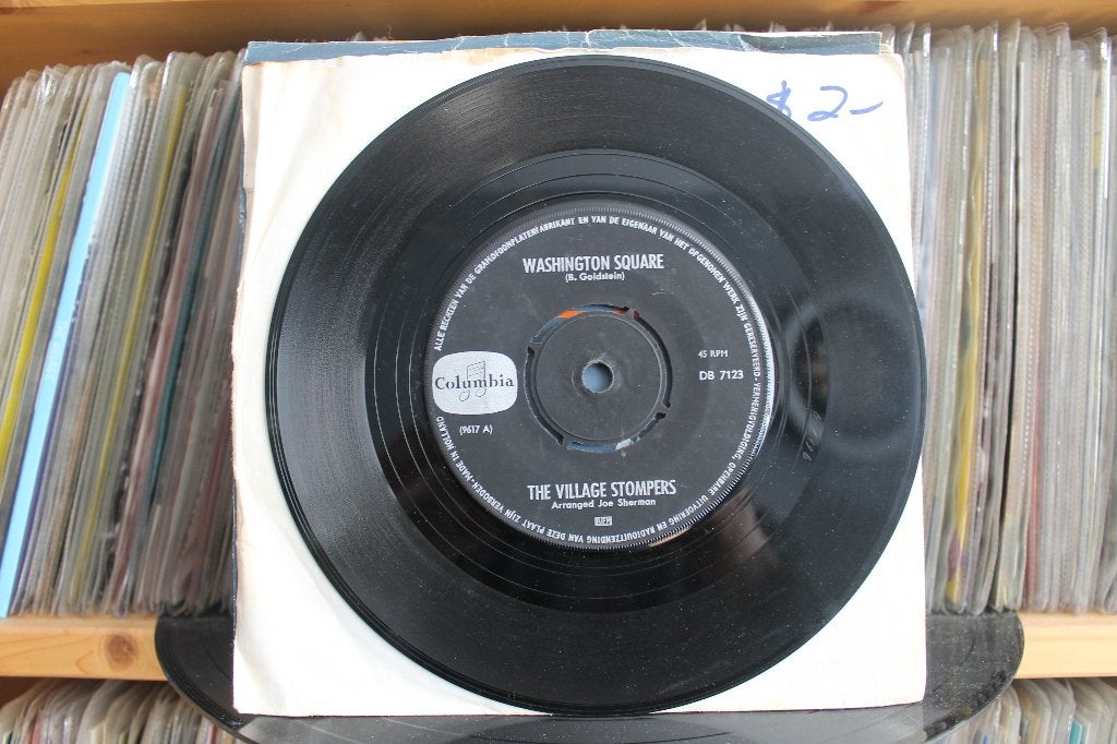 7" Single Village Stompers - Washington Square / Turkish Del, Gebruikt, 7 inch, Ophalen of Verzenden, Pop