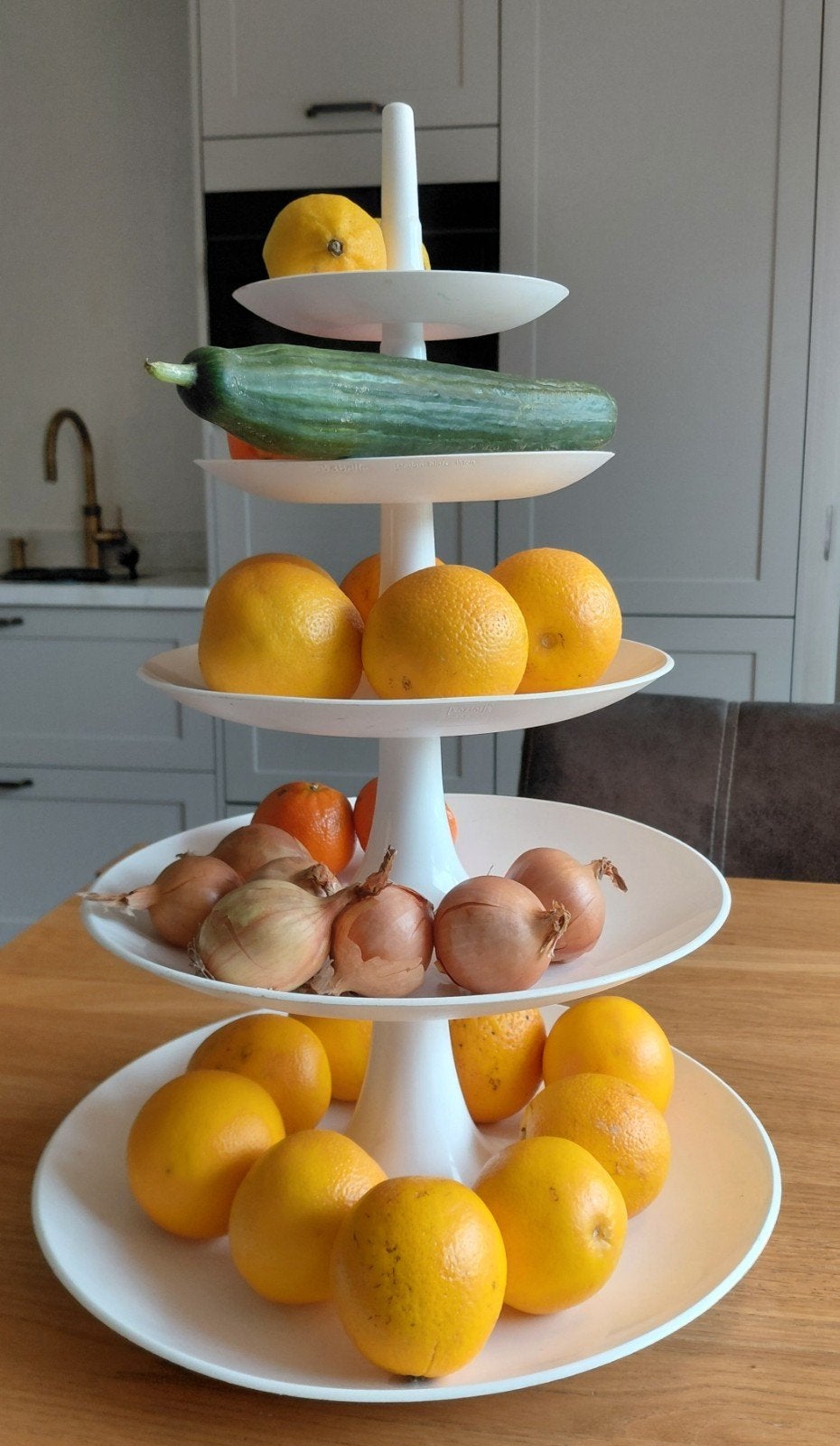 Etagere - 54 cm hoog, 38 cm breed, Koziol Babell Big, Ophalen, Kunststof, Gebruikt, Schaal