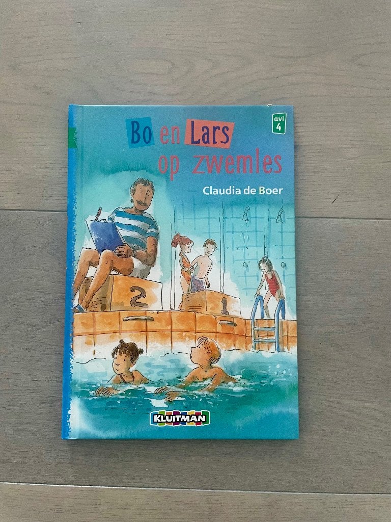 Kinderboek Bo en Lars op zwemles, Ophalen of Verzenden, Gelezen, Sprookjes