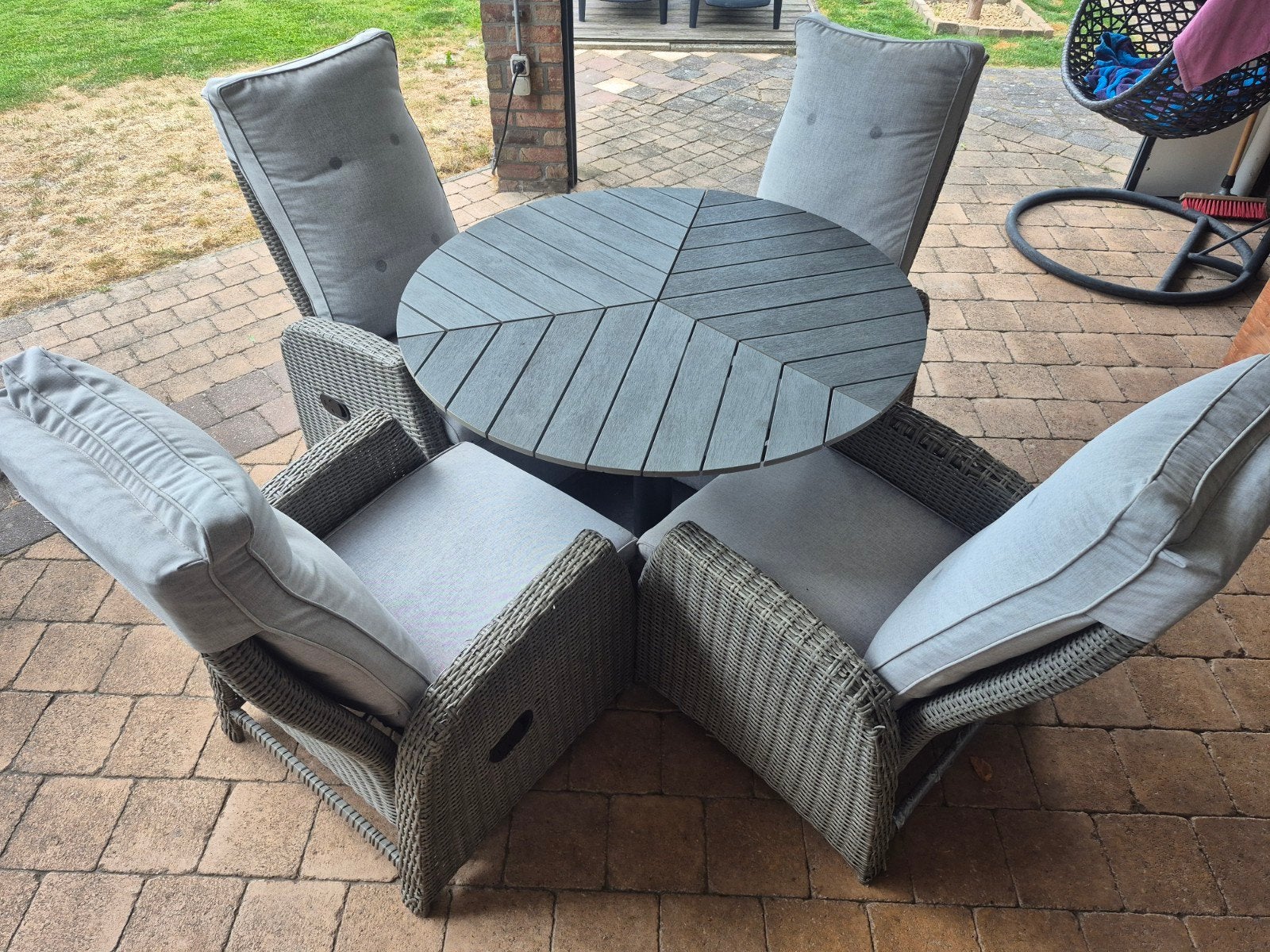 Tuinset, Tuin en Terras, Tuinsets en Loungesets, Gebruikt, Ophalen