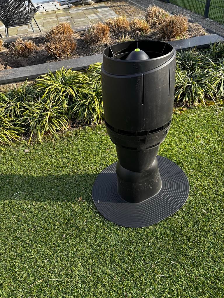 Afvoer 160 mm - Ventilatiekap voor dakdoorvoer, Nieuw, Ophalen of Verzenden, 80 mm of meer, Overige materialen