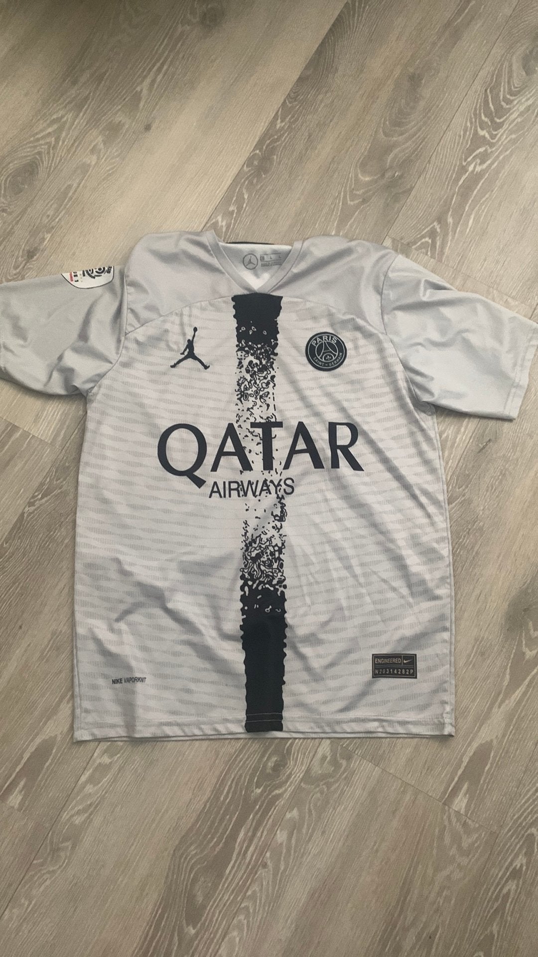 PSG shirt #7 Mbappe, Maat L, Ophalen of Verzenden, Zo goed als nieuw, Shirt