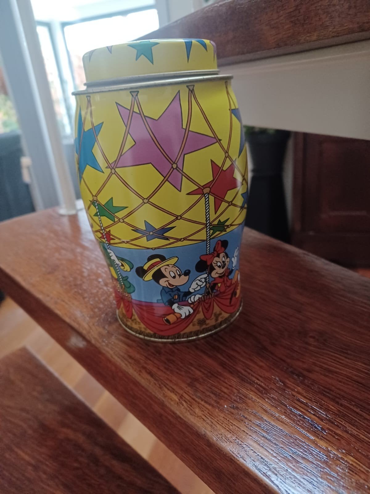 Vintage Disney blik Mickey Minnie Goofy sterren, Ophalen of Verzenden, Mickey Mouse, Nieuw, Overige typen