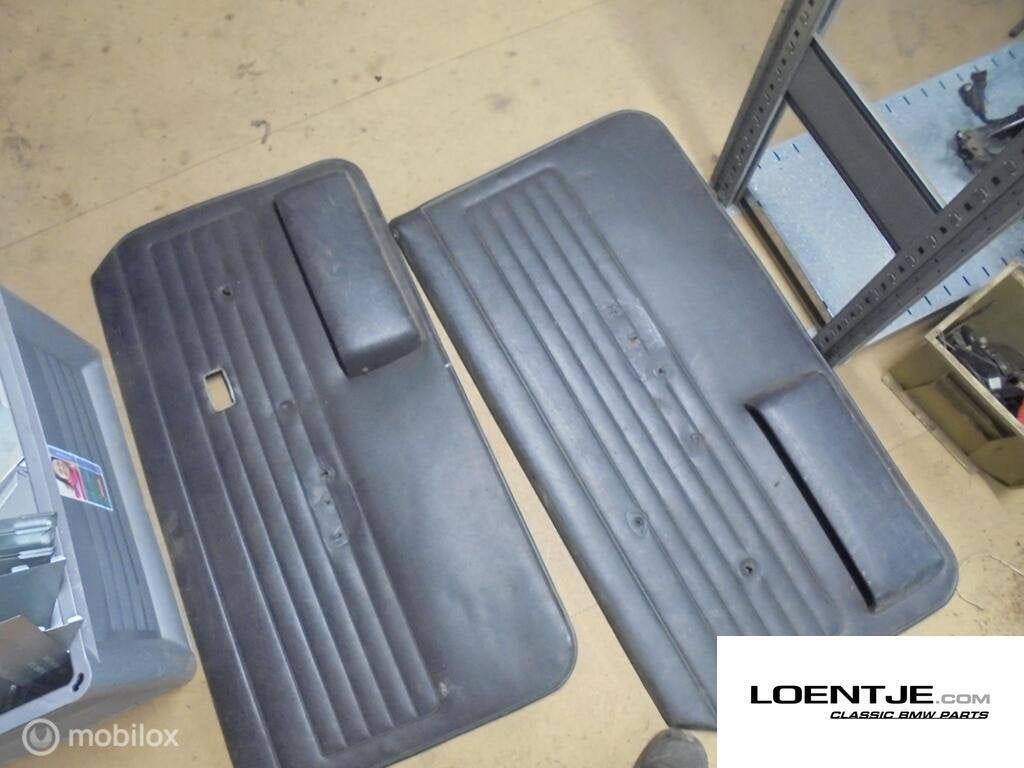 Deurpaneel deurpanelen zwart bmw e21 315 316 318 320 323i, Gebruikt, Ophalen of Verzenden, BMW, BMW