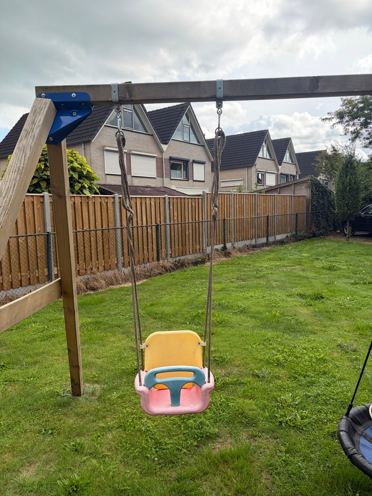 Schommelzitje voor baby/peuter - Zo goed als nieuw, Ophalen of Verzenden, Zo goed als nieuw, Schommel, Aanbouwonderdeel