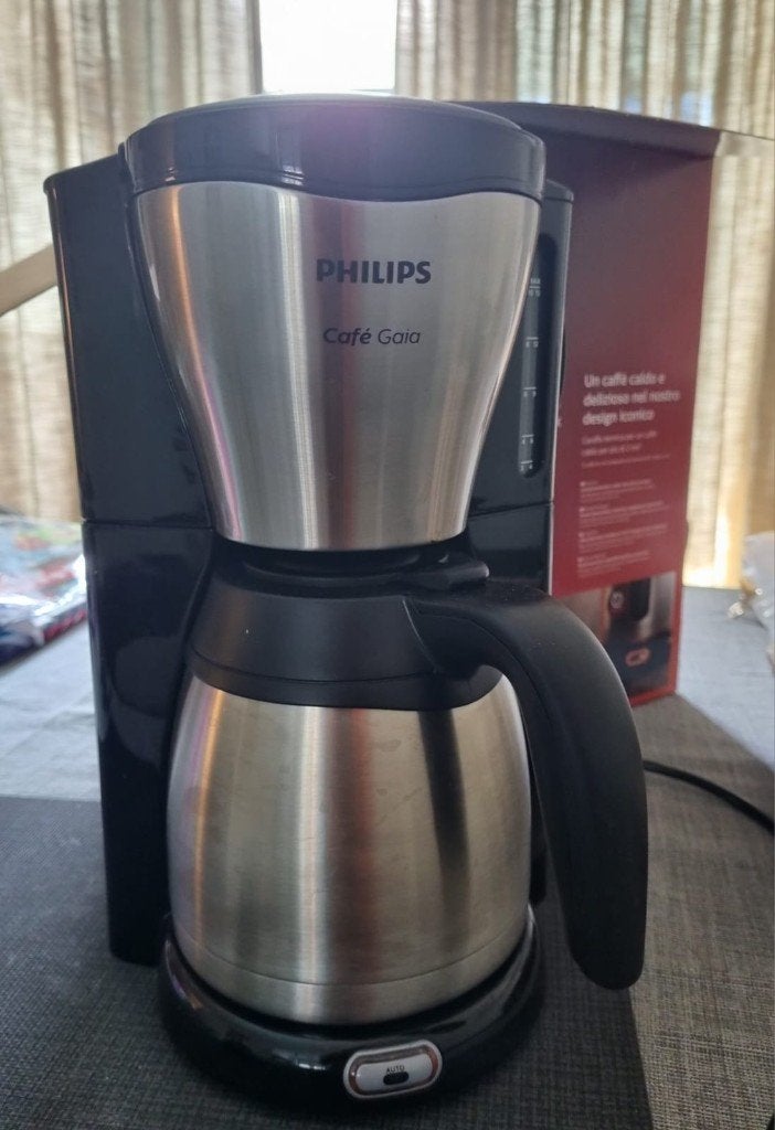 Philips Café Gaia Koffiezetapparaat, 10 kopjes of meer, Ophalen, Zo goed als nieuw, Koffiemachine