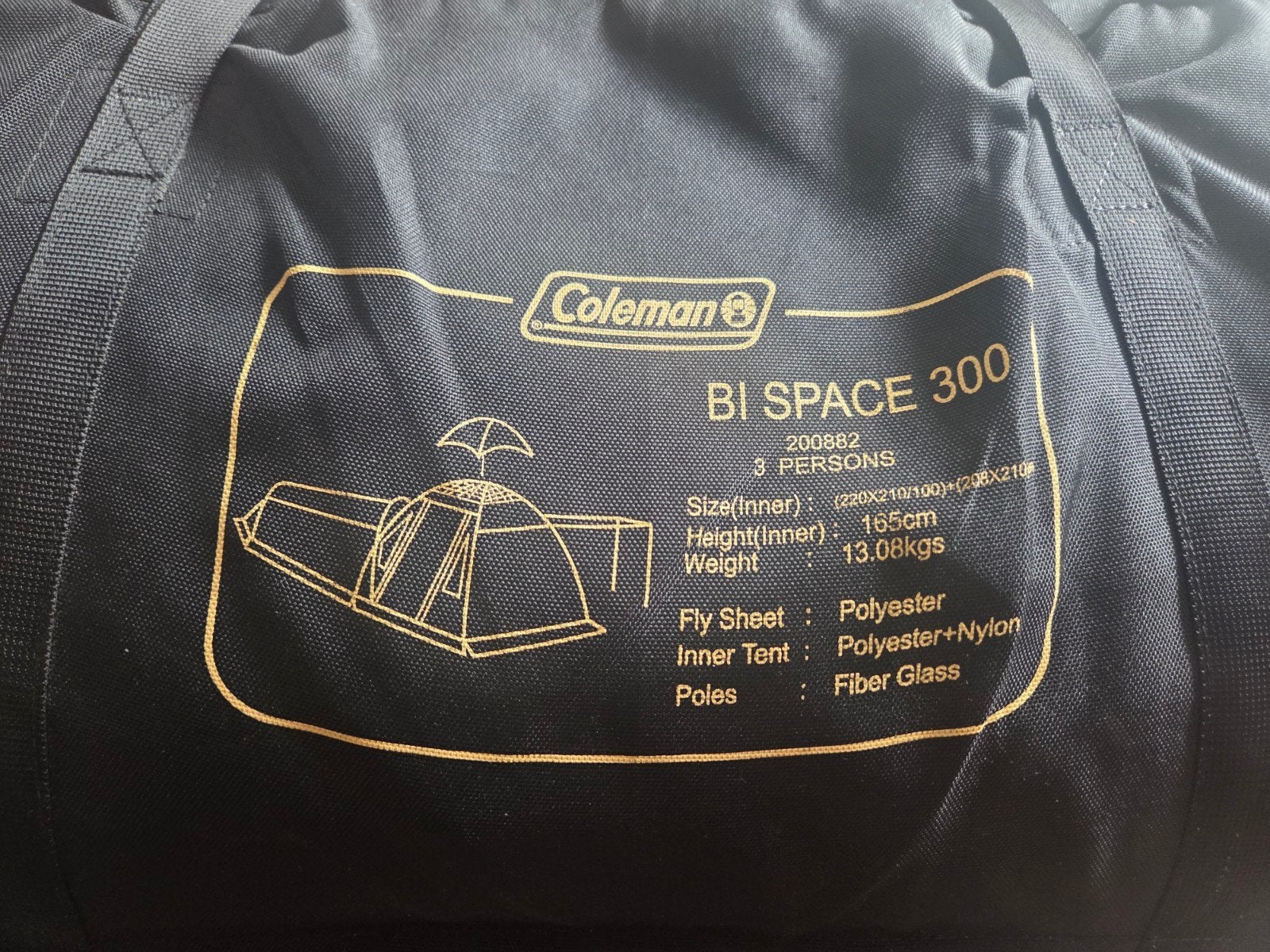 Coleman Bi Space 300 - 3-persoons tent, Ophalen of Verzenden