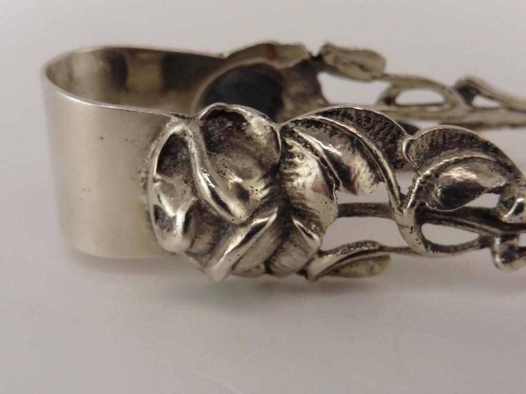 Zilveren klontjestang                                   Z127, Antiek en Kunst, Ophalen of Verzenden, Zilver