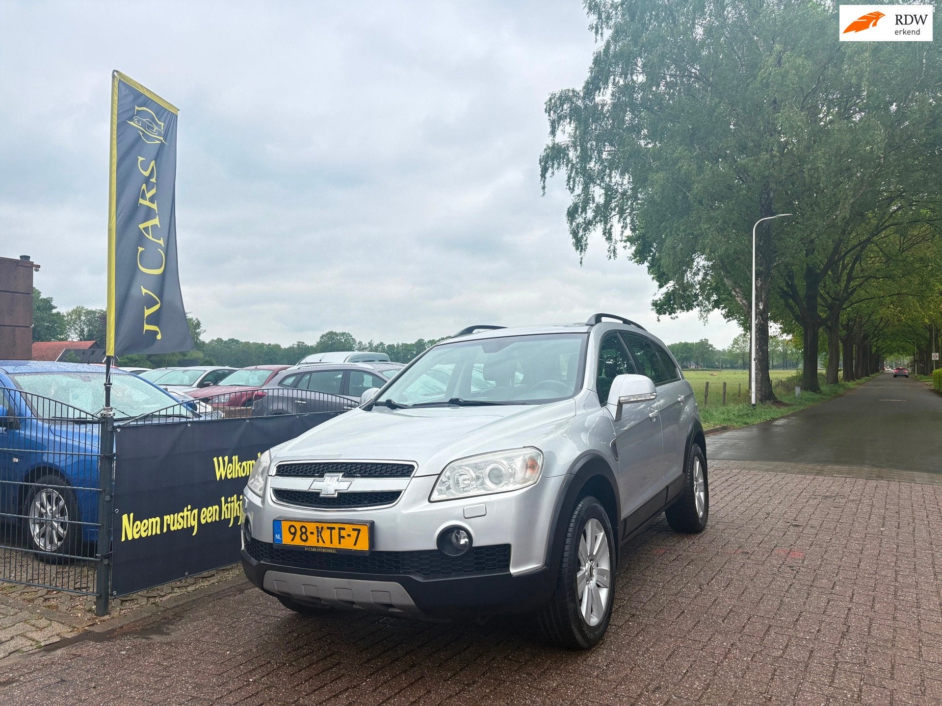 Chevrolet Captiva 3.2i ExecutiveAUTOMAAT,LEER,AIRCO,CRUISE,4, 1780 kg, 3195 cc, Gebruikt, 2000 kg