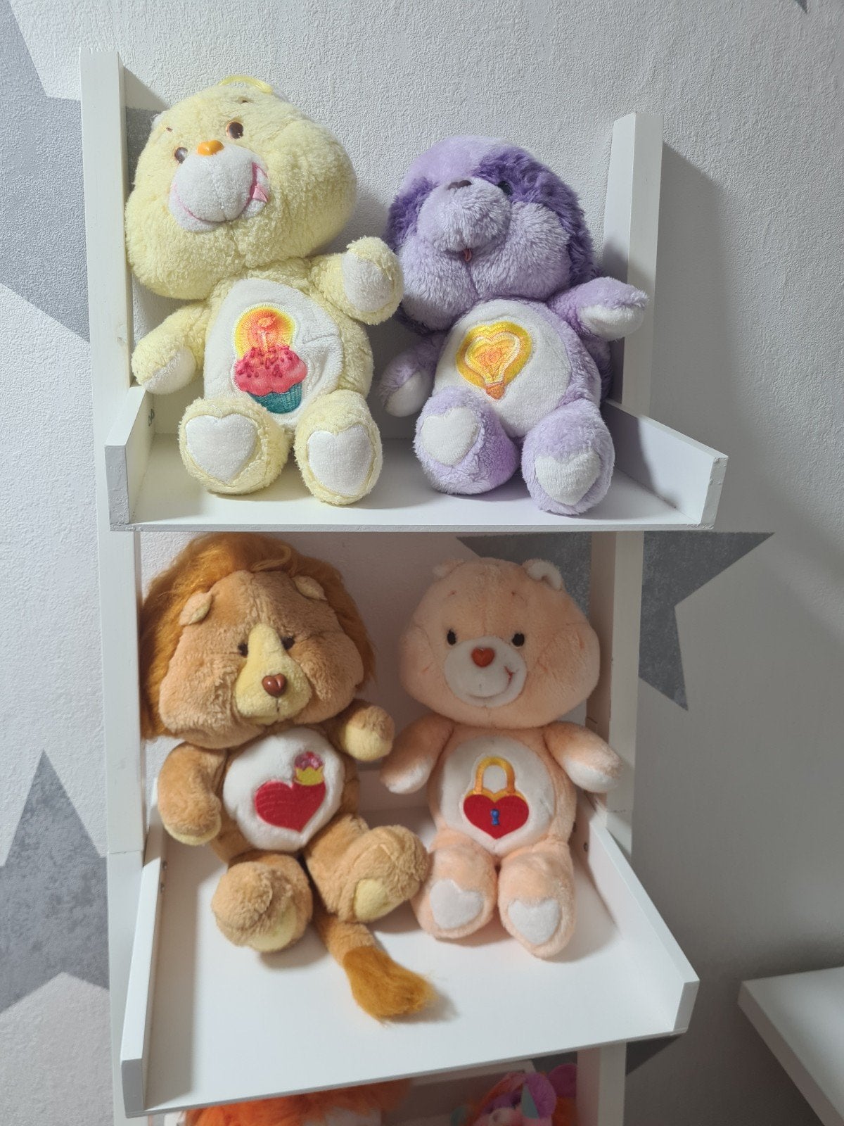 Care Bears Knuffels - Cousins Vintage 80s Kenner American, Gebruikt, Overige karakters, Beer, Ophalen of Verzenden