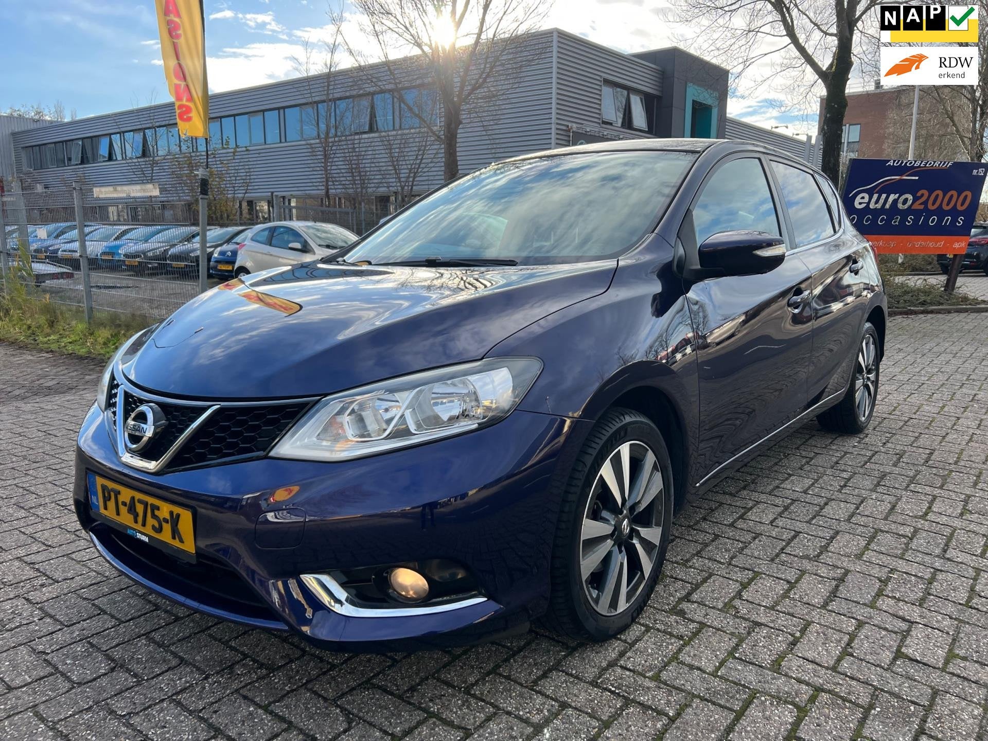 Nissan Pulsar 1.2 DIG-T N-Vision 1e Eigenaar - Lmv - Camera, Auto's, Voorwielaandrijving, Start-stop-systeem, Gebruikt, 4 cilinders