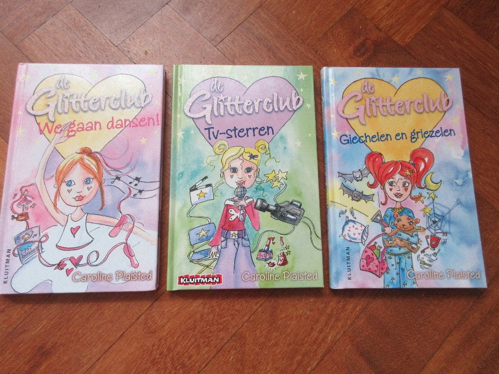 3 x boeken De Glitterclub   Avi M5 / E5, Boeken, Ophalen of Verzenden, Gelezen, Fictie algemeen