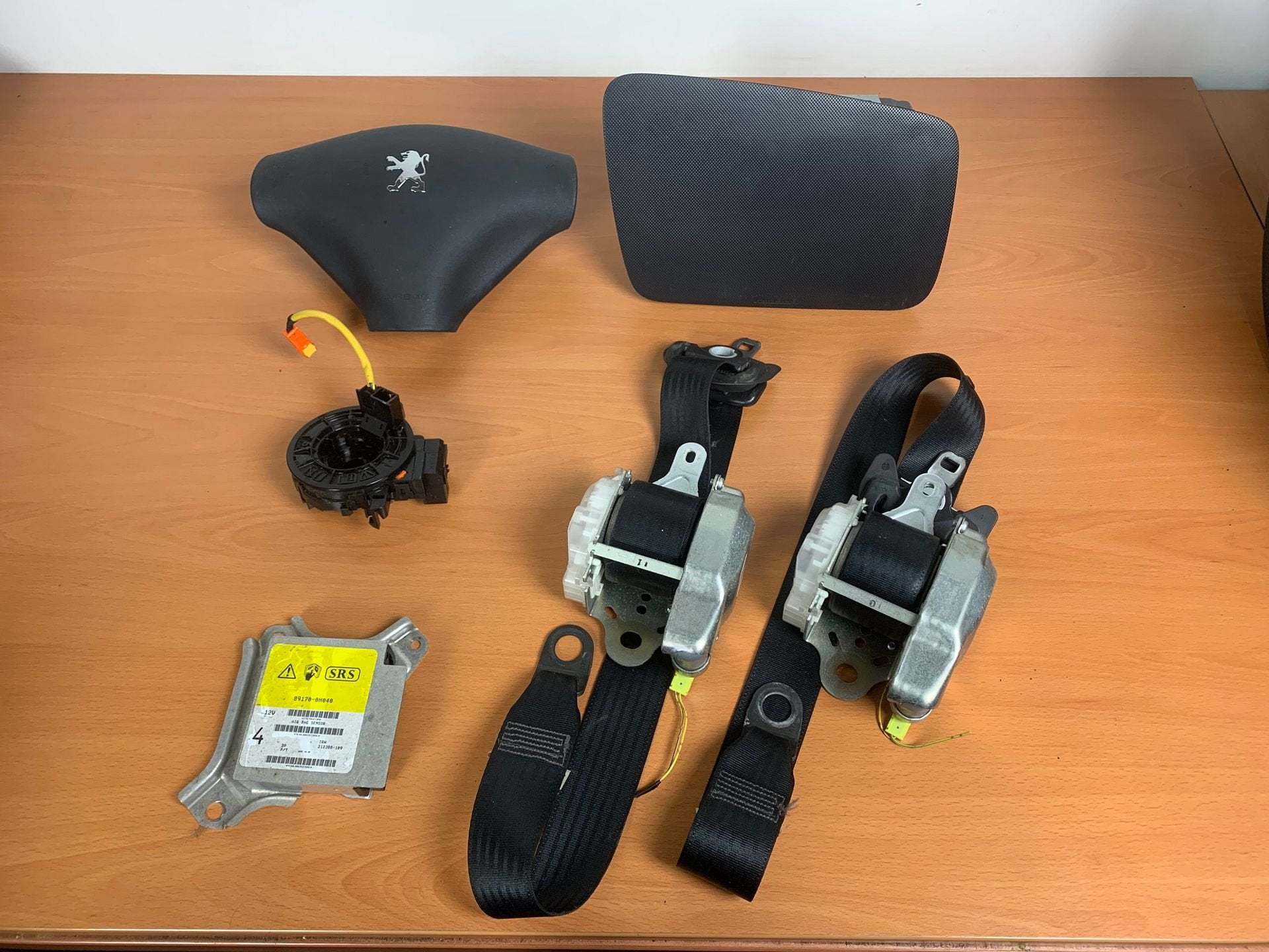 airbag set peugeot 107 2005 tot 2012 3 deurs, Gebruikt, -, -, Ophalen of Verzenden
