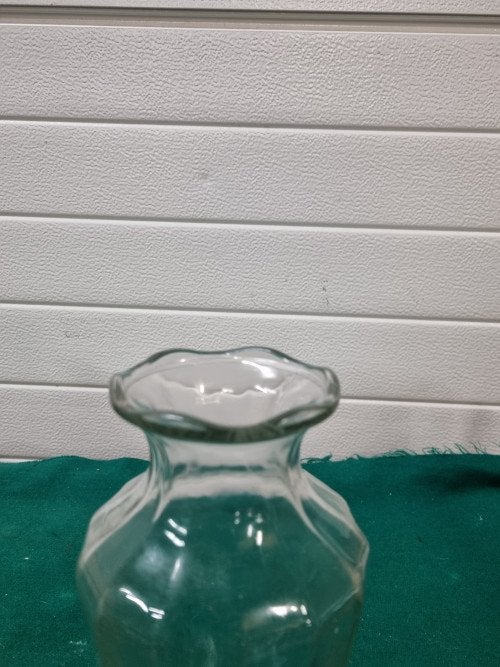 Vaas glas fidenza italy, Ophalen of Verzenden