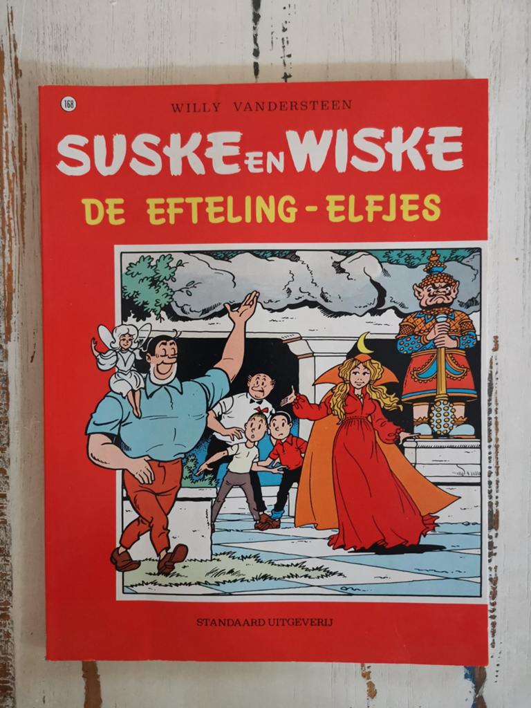suske en wiske, De Efteling Elfjes 168, Boeken, Stripboeken, Eén stripboek, Ophalen of Verzenden, Gelezen