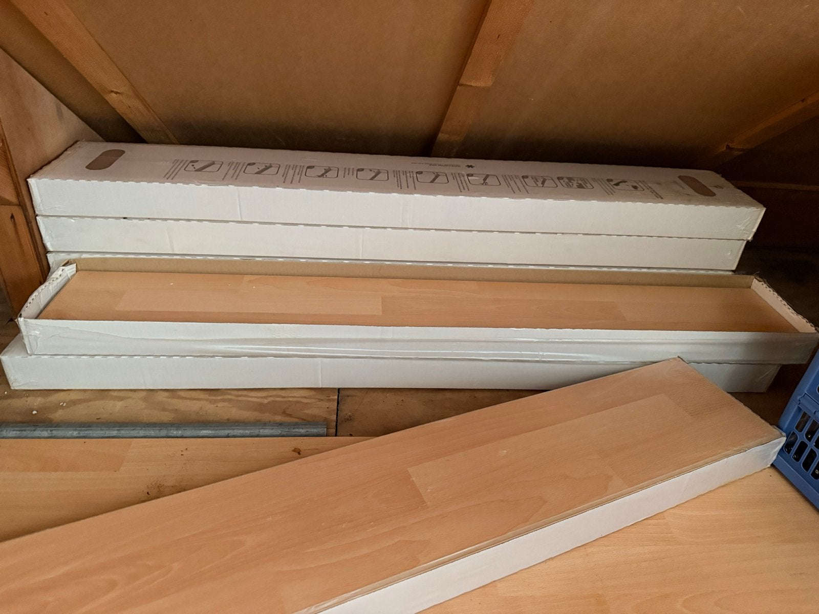 Laminaat Just Clic HDF 6 mm - Nieuw in verpakking, Ophalen, Nieuw, 5 tot 10 m², 10 tot 30 cm