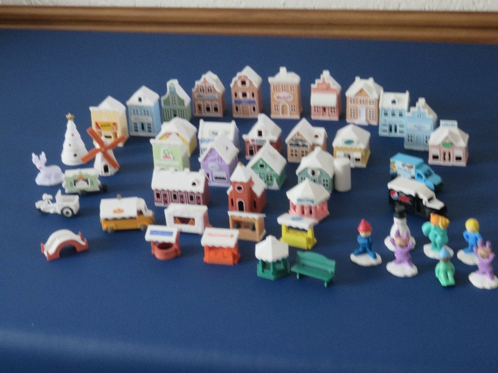 45 a.h  huisjes  voor de Kerst, Diversen, Kerst, Ophalen, Nieuw