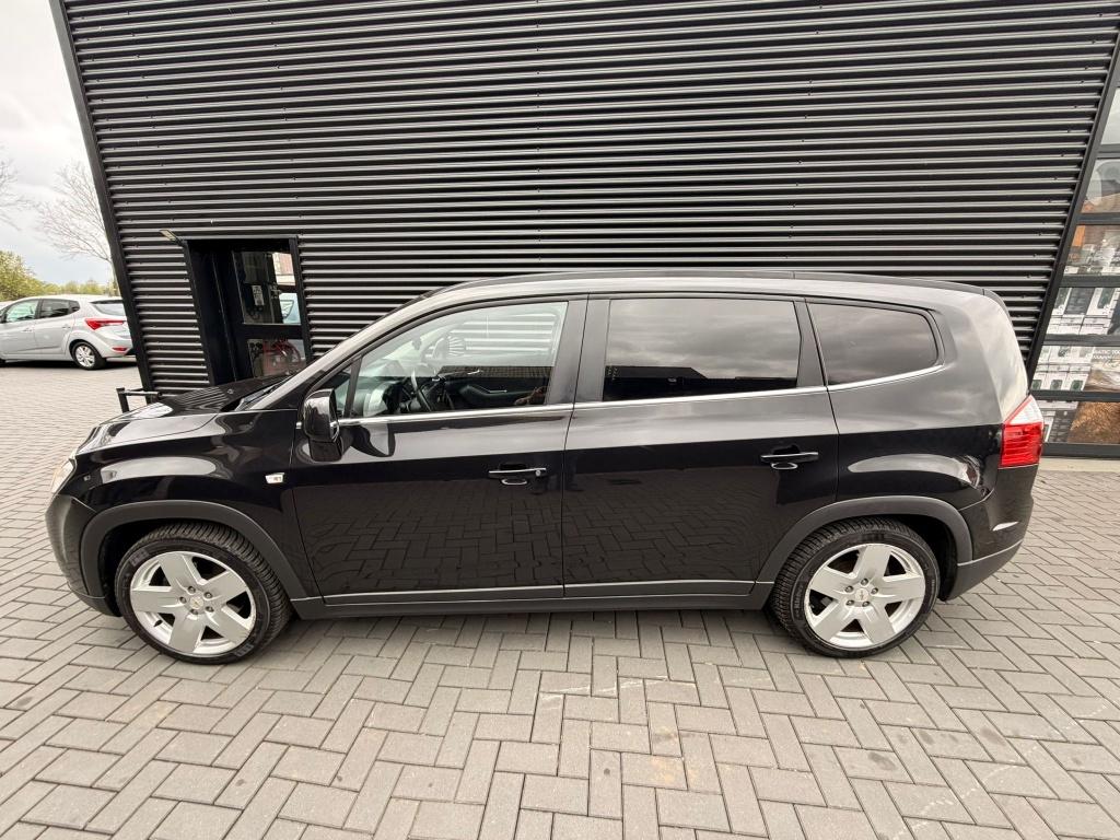 Chevrolet Orlando 1.4T LTZ+ 2014| 7PERSOON| LEER| CLIMA| NAV, Euro 5, Gebruikt, 7 stoelen, Zwart
