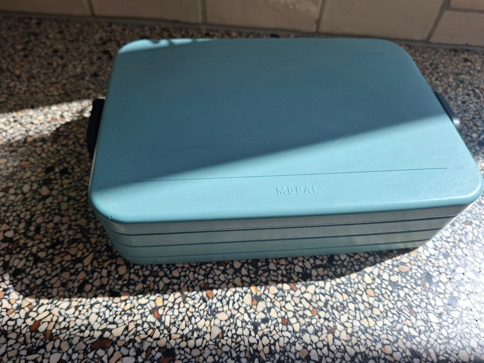 Mepal Broodtrommel - Zo goed als nieuw, Ophalen, Blauw, Kunststof, Zo goed als nieuw