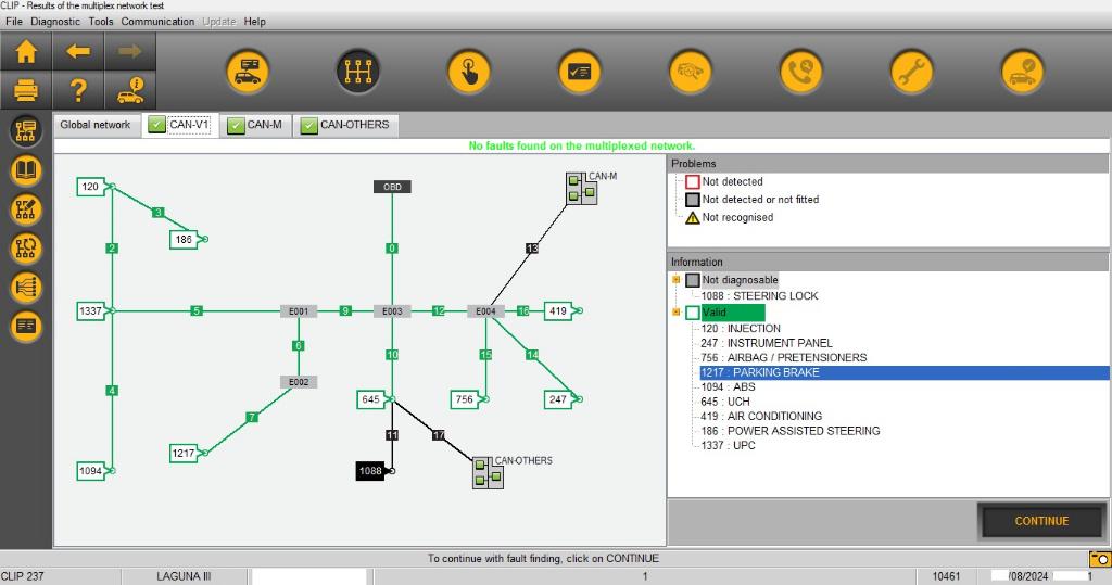 CANCLIP Renault Dacia Diagnose software V240 + VCI Keuze, Auto diversen, Handleidingen en Instructieboekjes, Ophalen of Verzenden