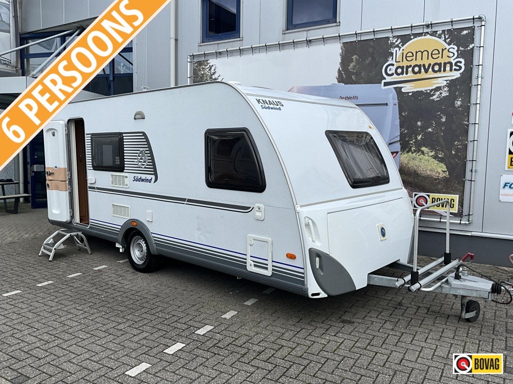 Knaus Sudwind 550 FSB-FSK-STAPELBED-MOVER, Rondzit, Overige typen, Schokbreker, Bedrijf