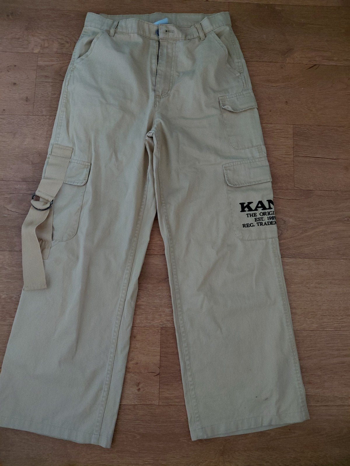 cargo broek, Ophalen of Verzenden, Zo goed als nieuw, Zwart, Lang
