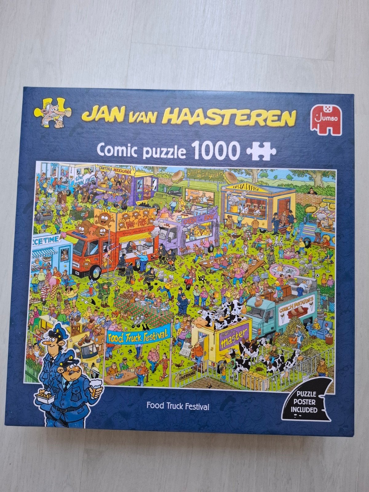 Jan van Haasteren puzzels 1000 stukjes, Ophalen, 500 t/m 1500 stukjes, Zo goed als nieuw, Legpuzzel